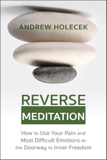 Book cover of Reverse Meditation