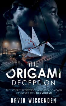 Book cover of The Origami Deception