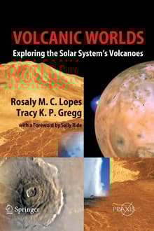 Book cover of Volcanic Worlds: Exploring The Solar System's Volcanoes