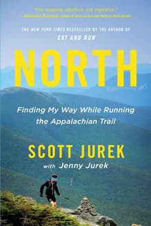 Book cover of North: Finding My Way While Running the Appalachian Trail