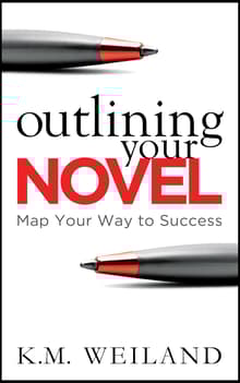 Book cover of Outlining Your Novel