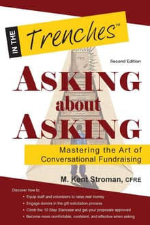 Book cover of Asking about Asking: Mastering the Art of Conversational Fundraising