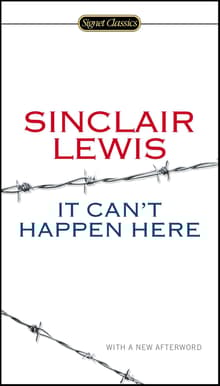 Book cover of It Can't Happen Here