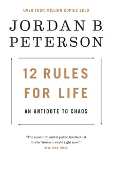 Book cover of 12 Rules for Life: An Antidote to Chaos
