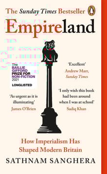 Book cover of Empireland: How Imperialism Has Shaped Modern Britain