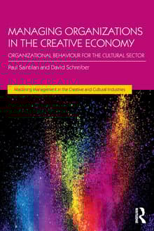 Book cover of Managing Organizations in the Creative Economy