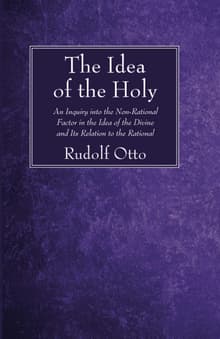 Book cover of The Idea of the Holy