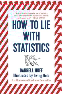 Book cover of How to Lie with Statistics
