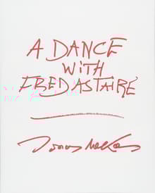 Book cover of A Dance with Fred Astaire