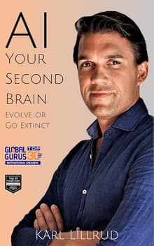 Book cover of AI Your Second Brain: Evolve or Go Extinct