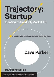 Book cover of Trajectory: Startup – Ideation to Product/Market Fit