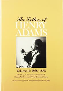 Book cover of The Letters of Henry Adams: 1858-1892 Volumes 1-3