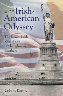 Book cover of An Irish-American Odyssey: The Remarkable Rise of the O'Shaughnessy Brothers