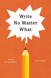 Book cover of Write No Matter What