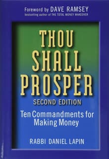 Book cover of Thou Shall Prosper: Ten Commandments for Making Money