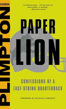 Book cover of Paper Lion