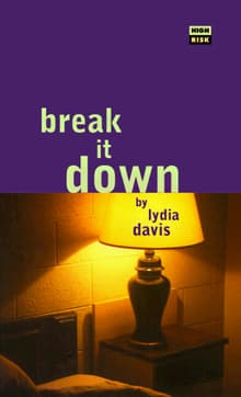 Book cover of Break It Down