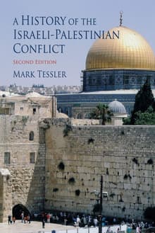 Book cover of A History of the Israeli-Palestinian Conflict