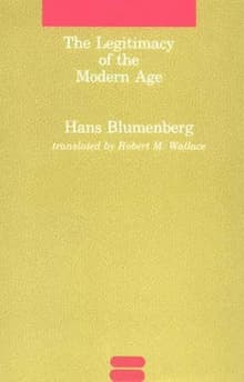 Book cover of The Legitimacy of the Modern Age