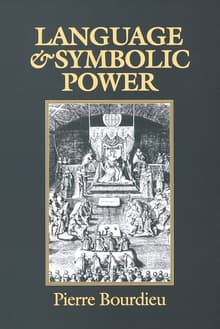 Book cover of Language and Symbolic Power