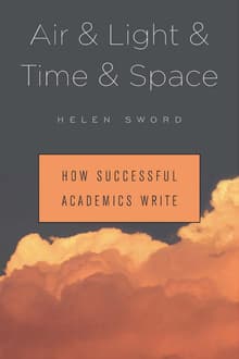 Book cover of Air & Light & Time & Space