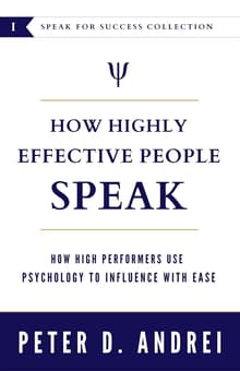 Book cover of How Highly Effective People Speak