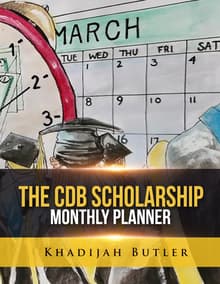 Book cover of The CDB Scholarship Monthly Planner