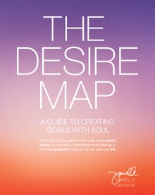Book cover of The Desire Map: A Guide to Creating Goals with Soul