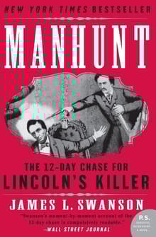 Book cover of Manhunt: The Twelve-Day Chase for Lincoln's Killer