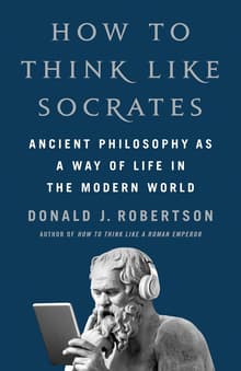 Book cover of How to Think Like Socrates