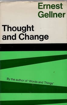 Book cover of Thought and Change