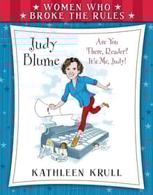 Book cover of Women Who Broke the Rules: Judy Blume