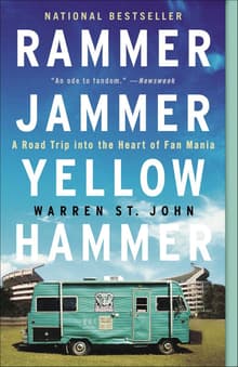 Book cover of Rammer Jammer Yellow Hammer: A Road Trip Into the Heart of Fan Mania