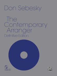 Book cover of The Contemporary Arranger