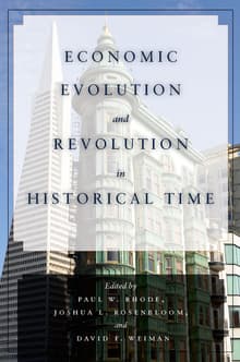Book cover of Economic Evolution and Revolution in Historical Time