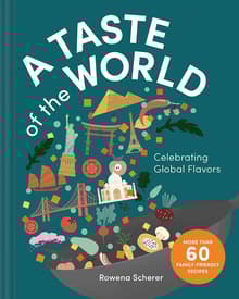Book cover of A Taste of the World: Celebrating Global Flavors (Cooking with Kids)