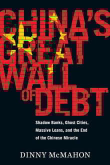 Book cover of China's Great Wall of Debt
