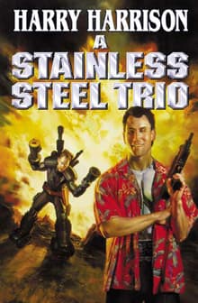 Book cover of A Stainless Steel Trio