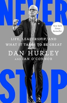 Book cover of Never Stop