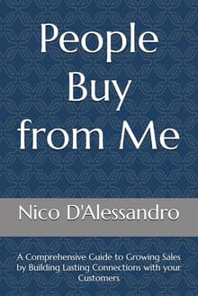 Book cover of People Buy from Me: A Comprehensive Guide to Growing Sales by Building Lasting Connections with your Customers