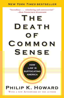 Book cover of The Death of Common Sense