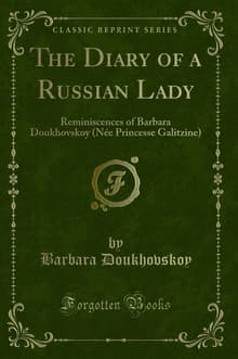 Book cover of The Diary of a Russian Lady