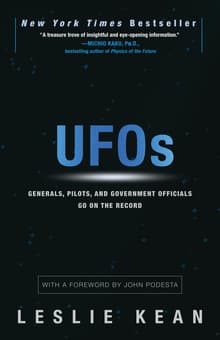 Book cover of UFOs: Generals, Pilots and Government Officials Go On the Record