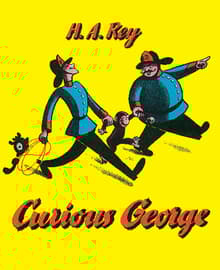 Book cover of Curious George