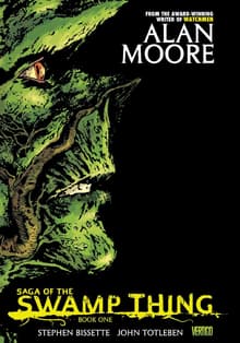 Book cover of Saga of the Swamp Thing Book One