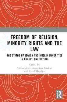 Book cover of Freedom of Religion, Minority Rights and the Law