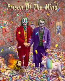 Book cover of Prison of the Mind: Paintings by Alex Gross 2014 - 2024