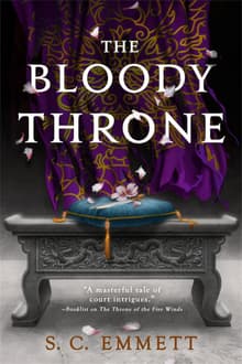 Book cover of The Bloody Throne