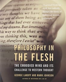 Book cover of Philosophy In The Flesh: The Embodied Mind and Its Challenge to Western Thought
