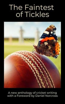 Book cover of The Faintest of Tickles: A new anthology of cricket writing